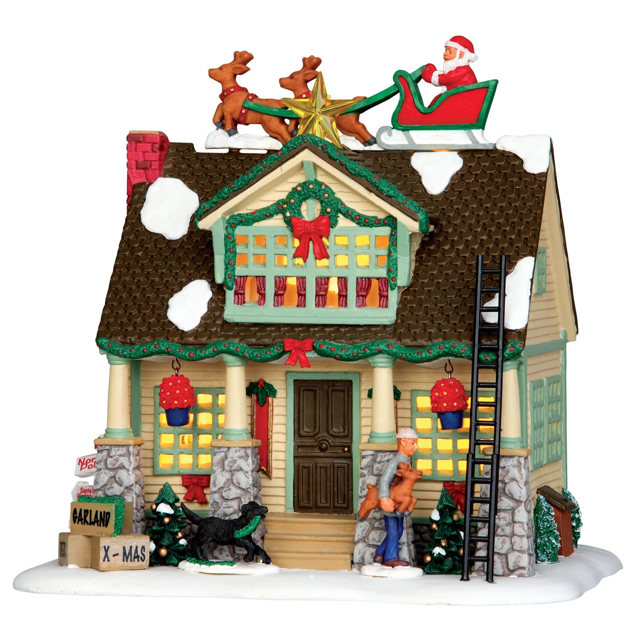 lemax-brennan-residence-maison-miniature-illumin-e-de-collection image 1