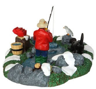 lemax-stream-fishing-set-of-3-p-cheurs-ruisseau-miniatures image 4