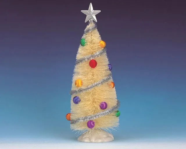 lemax-sparkling-white-christmas-tree-large-grand-sapin-blanc-miniature image 1