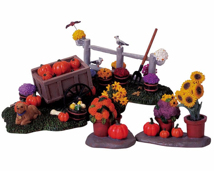 lemax-fall-floral-d-coration-florale-automne-village-miniature image 1