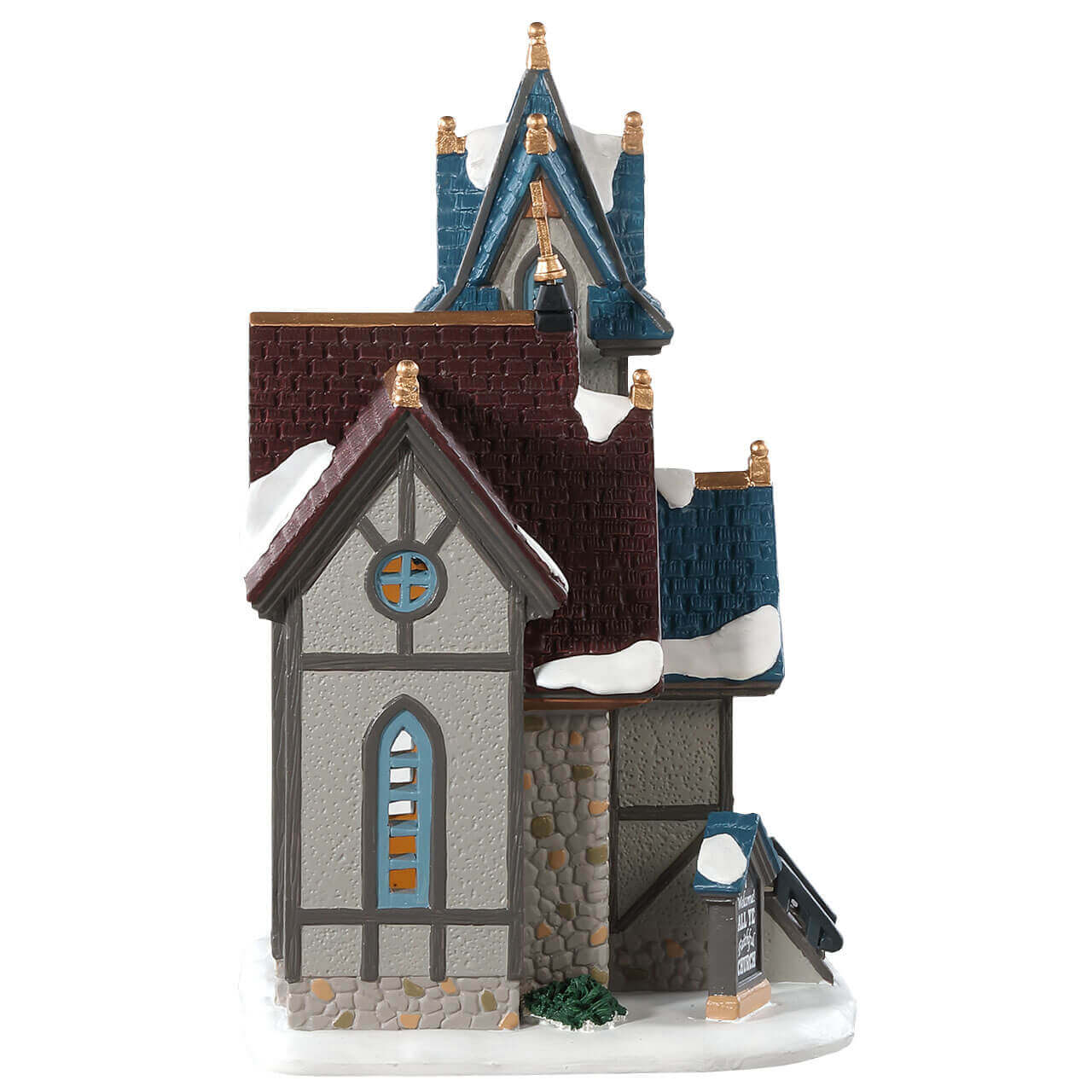 lemax-all-ye-faithful-church-maison-miniature-artisanale image 3