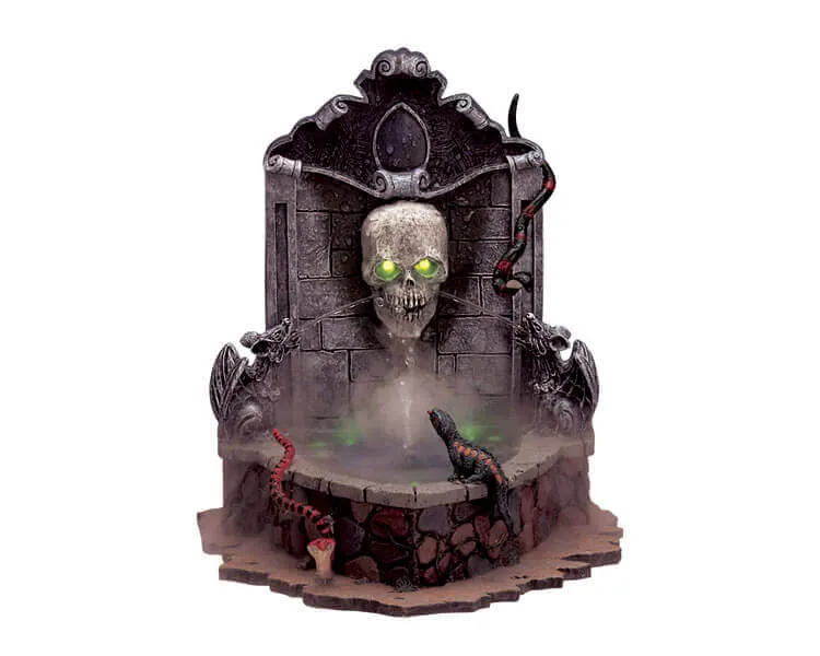 lemax-haunted-fountain-fontaine-hant-e-spooky-town image 1