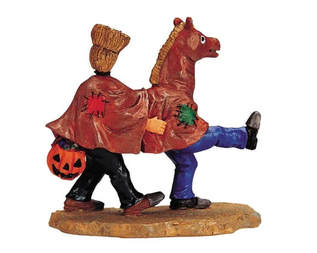 lemax-giddy-up-horsy-figurines-miniatures-halloween-spooky-town image 1