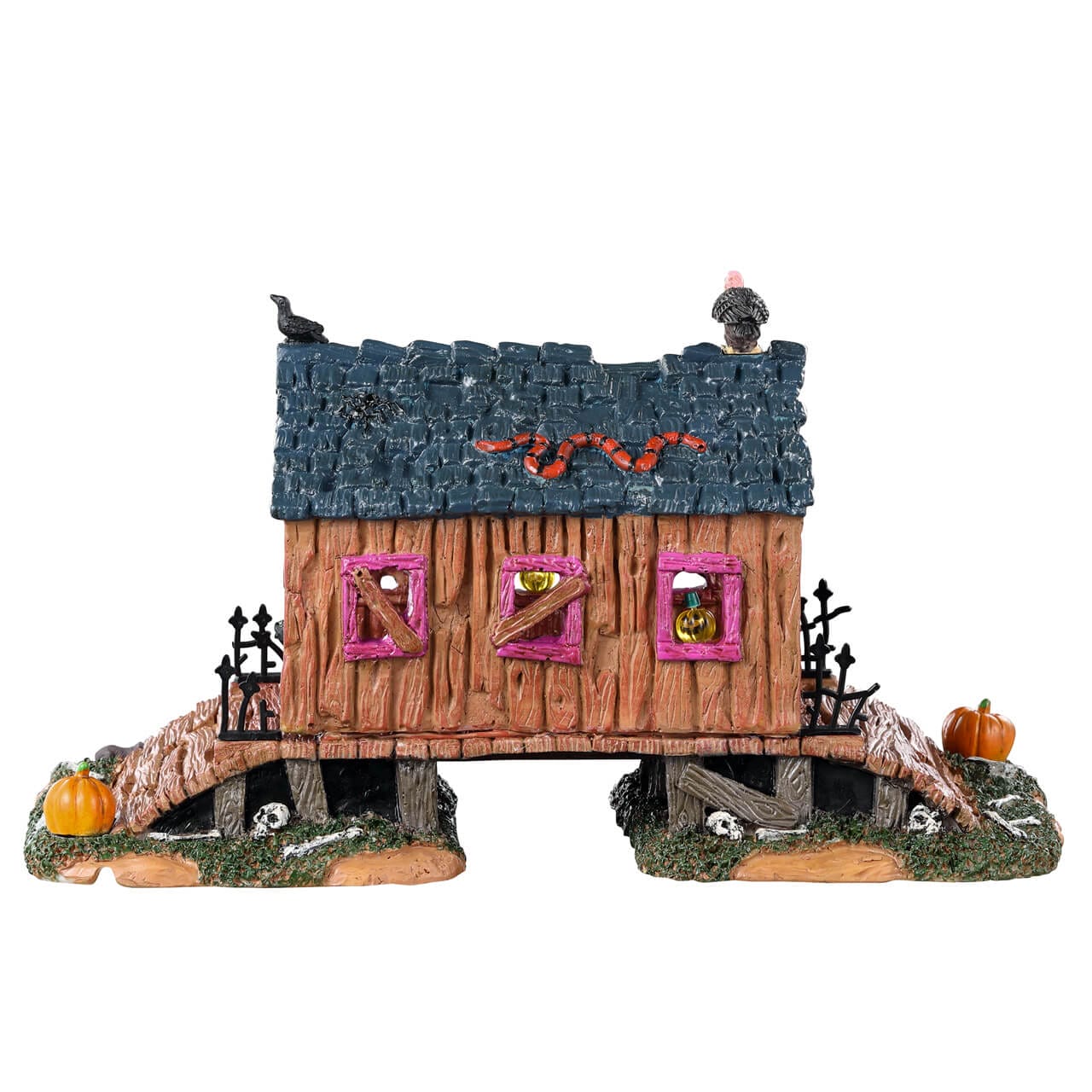 lemax-creepy-covered-bridge-pont-couvert-spooky-town image 4