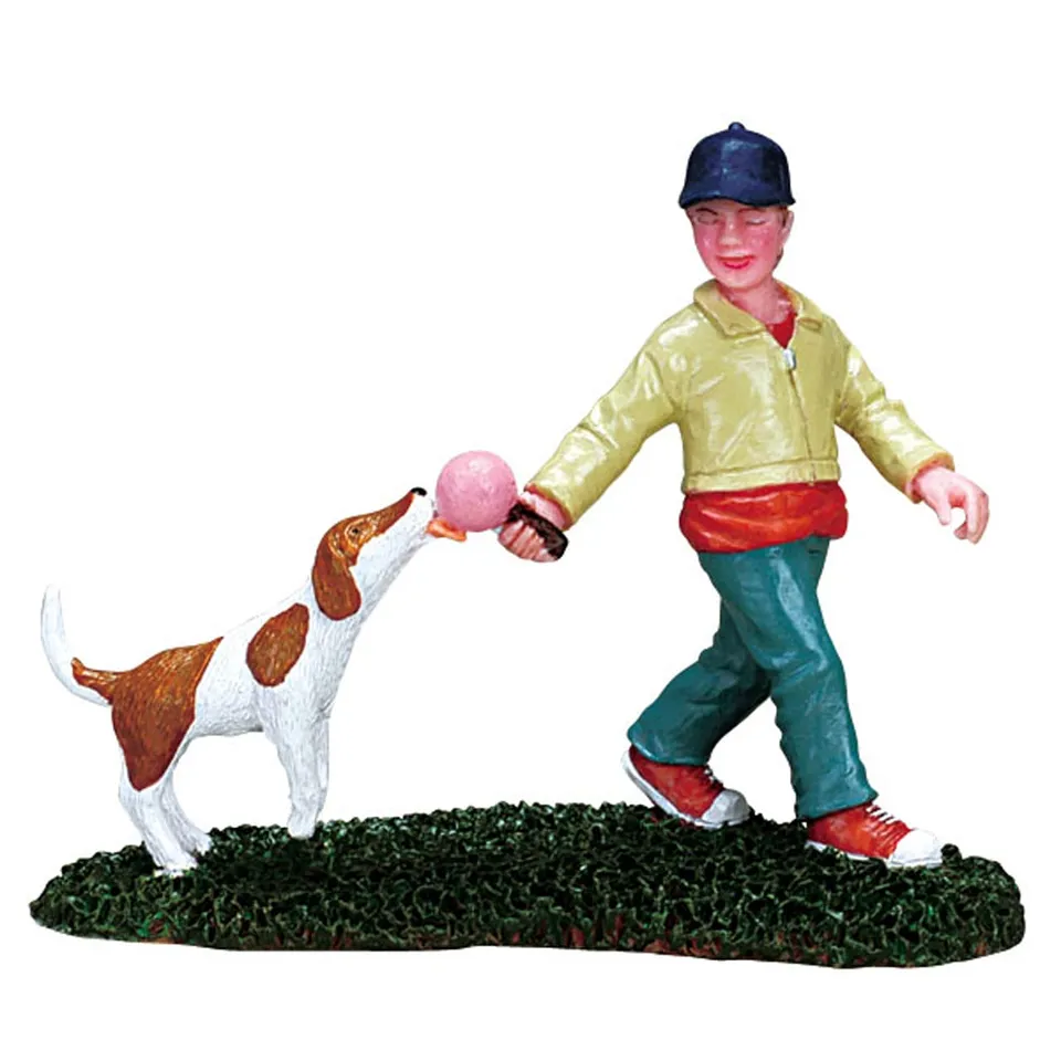 lemax-sharing-with-a-friend-figurine-miniature-de-collection image 1