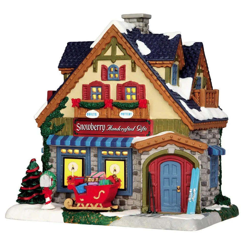 lemax-snowberry-gifts-boutique-miniature-cadeaux-de-no-l image 1