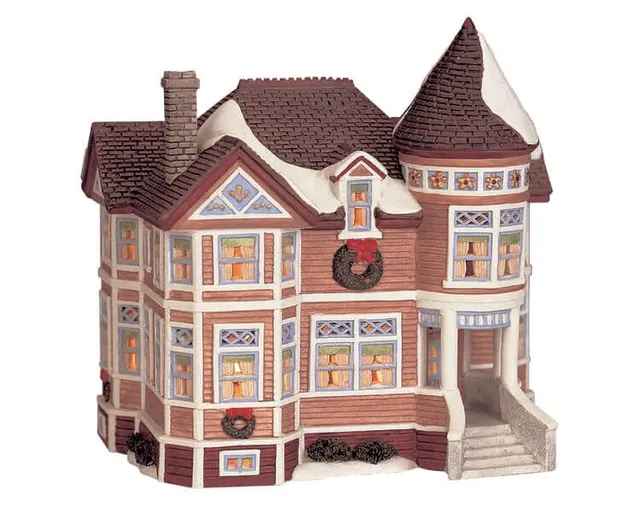 lemax-crosby-house-maison-miniature-de-collection-general-products image 1