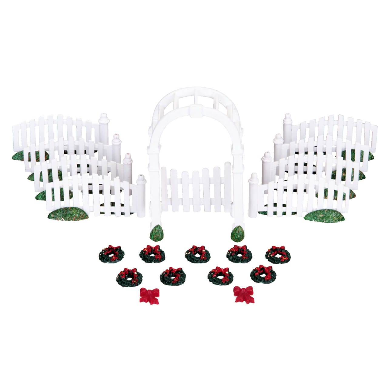 lemax-set-de-20-barri-res-et-pergola-d-cor-e-accessoire-village image 1