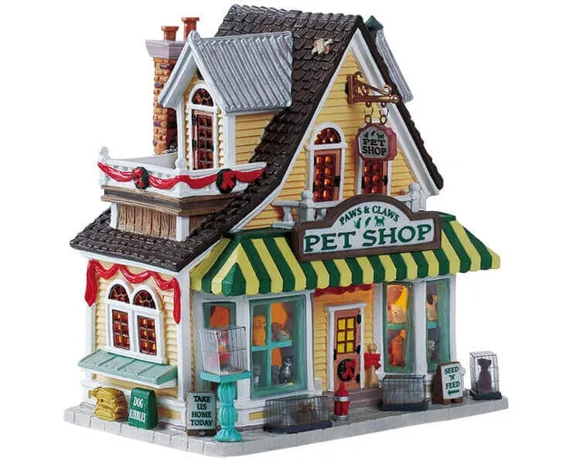 lemax-paws-claws-pet-shop-boutique-animalerie-miniature image 1