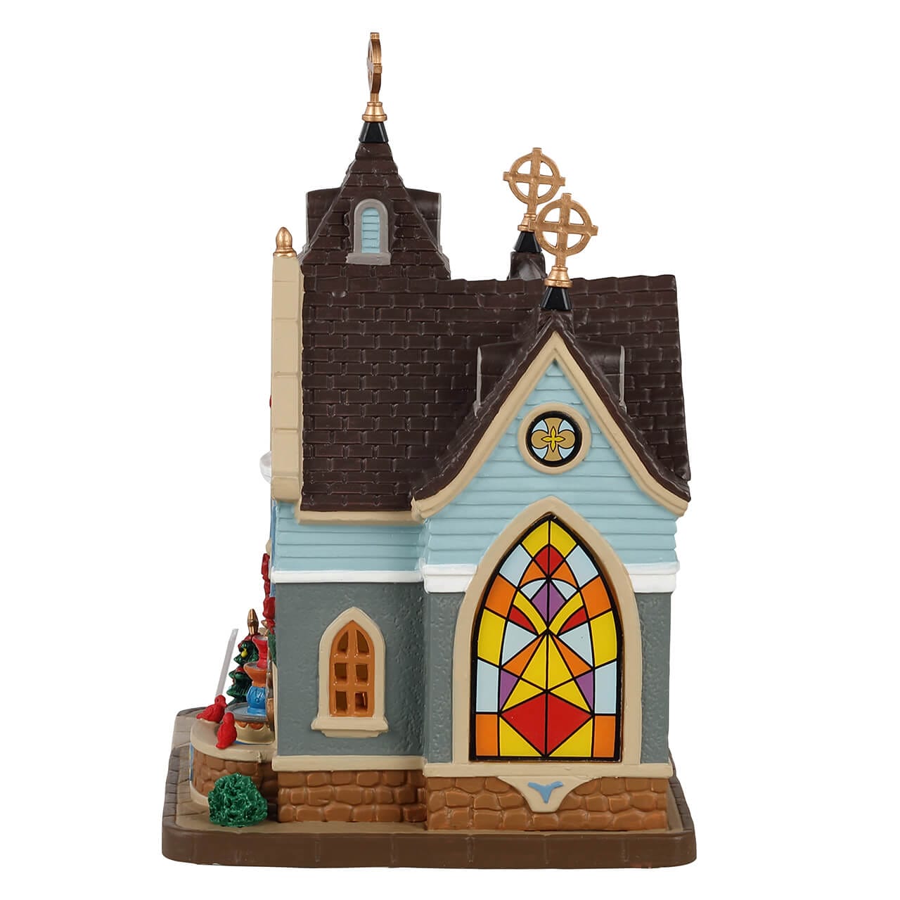 lemax-chapel-of-everlasting-life-glise-caddington-illumin-e image 3