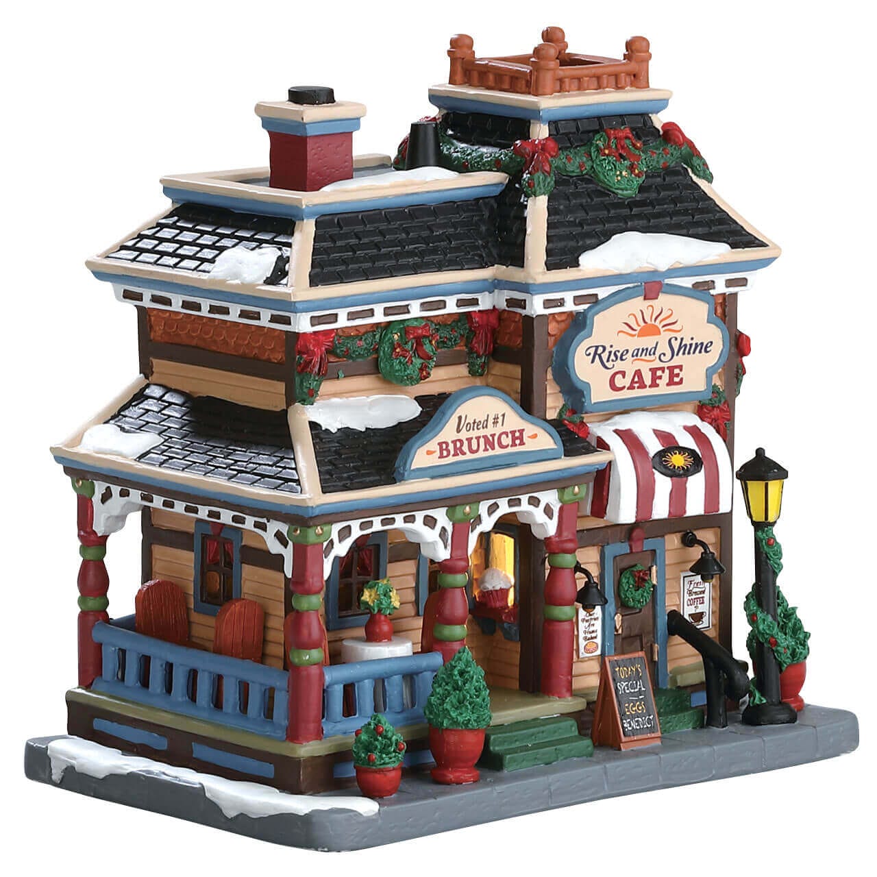 lemax-rise-and-shine-cafe-b-timent-miniature-lumineux image 4