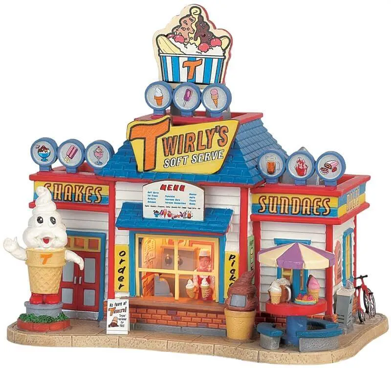 lemax-twirly-s-soft-serve-glacier-miniature-de-f-te-foraine-lumineux image 1