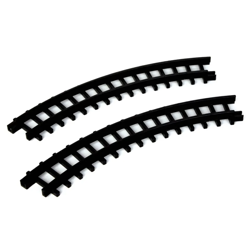 lemax-2-pc-curved-track-for-christmas-express-rails-courbes-train-miniature image 1