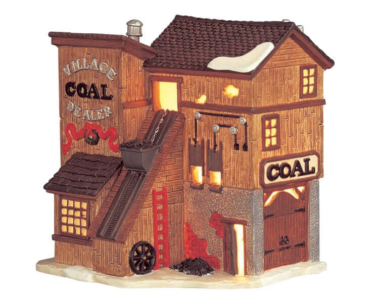 lemax-village-coal-dealer-figurine-m-tier-charbonnier image 1