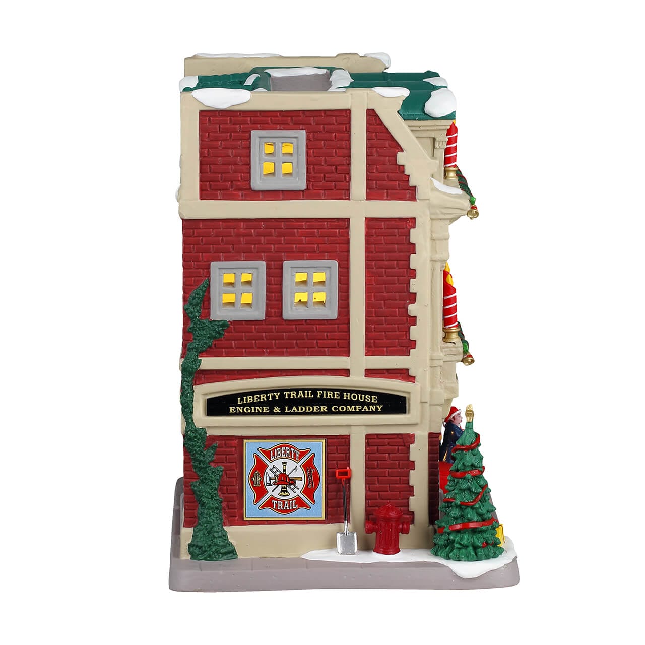 lemax-liberty-trail-fire-house-b-timent-miniature-caddington-no-l image 2