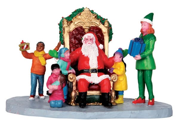 lemax-merry-christmas-to-all-figurine-miniature-de-no-l image 1