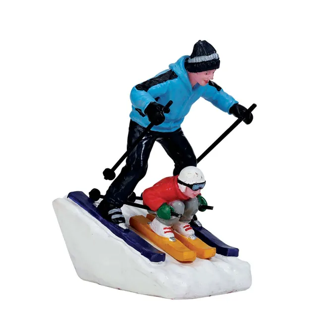 lemax-coming-through-figurine-miniature-vail-village image 1