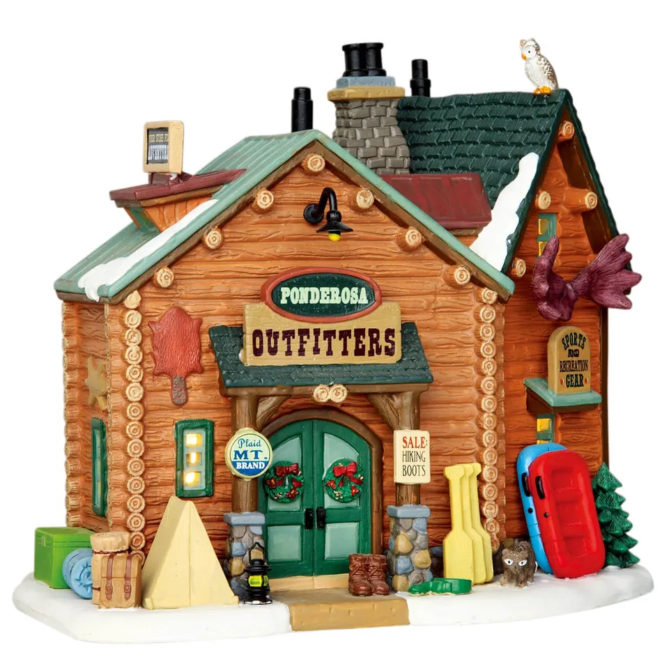 lemax-ponderosa-outfitters-b-timent-miniature-vail-village image 1