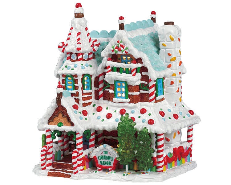 lemax-the-cinnamon-s-manor-maison-miniature-sugar-n-spice image 1