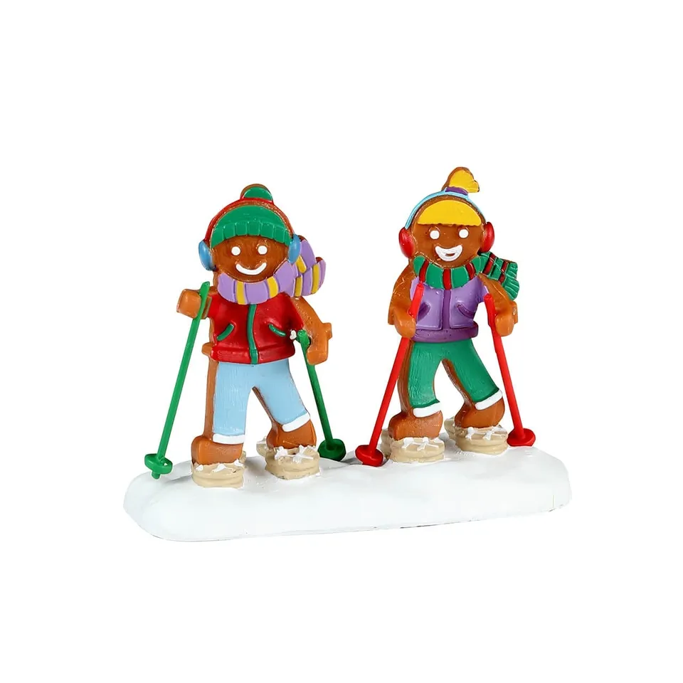 lemax-snowshoe-walkers-figurines-pain-d-pice-sugar-n-spice image 1