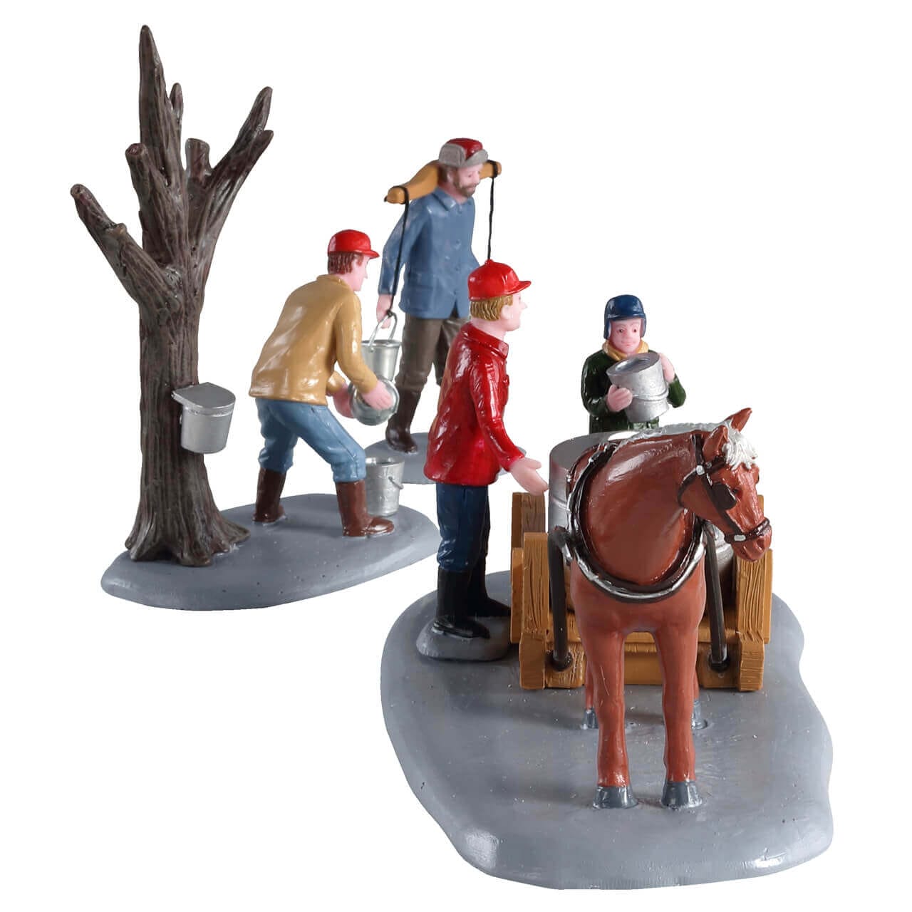 lemax-maple-syrup-season-figurine-miniature-de-collection image 2