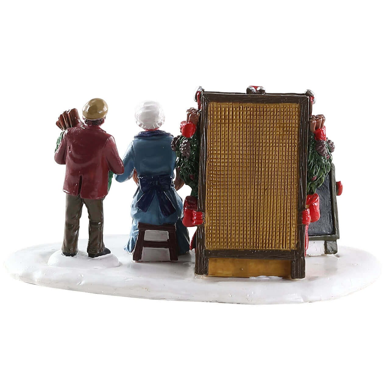 lemax-handmade-wreaths-figurine-miniature-caddington image 4