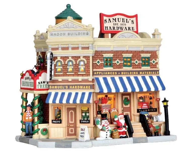 lemax-samuel-s-hardware-boutique-miniature-de-village image 1