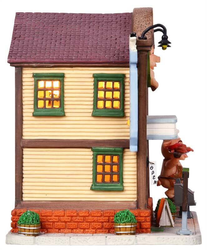 lemax-clifton-s-butcher-shop-boucherie-miniature-de-collection image 3