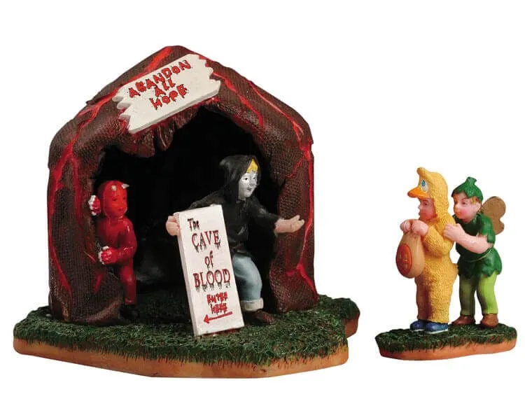 lemax-cave-of-blood-grotte-miniature-spooky-town image 1