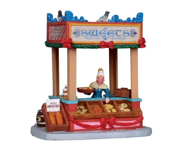 lemax-sweets-market-stall-tal-de-march-sucreries-miniature image 1
