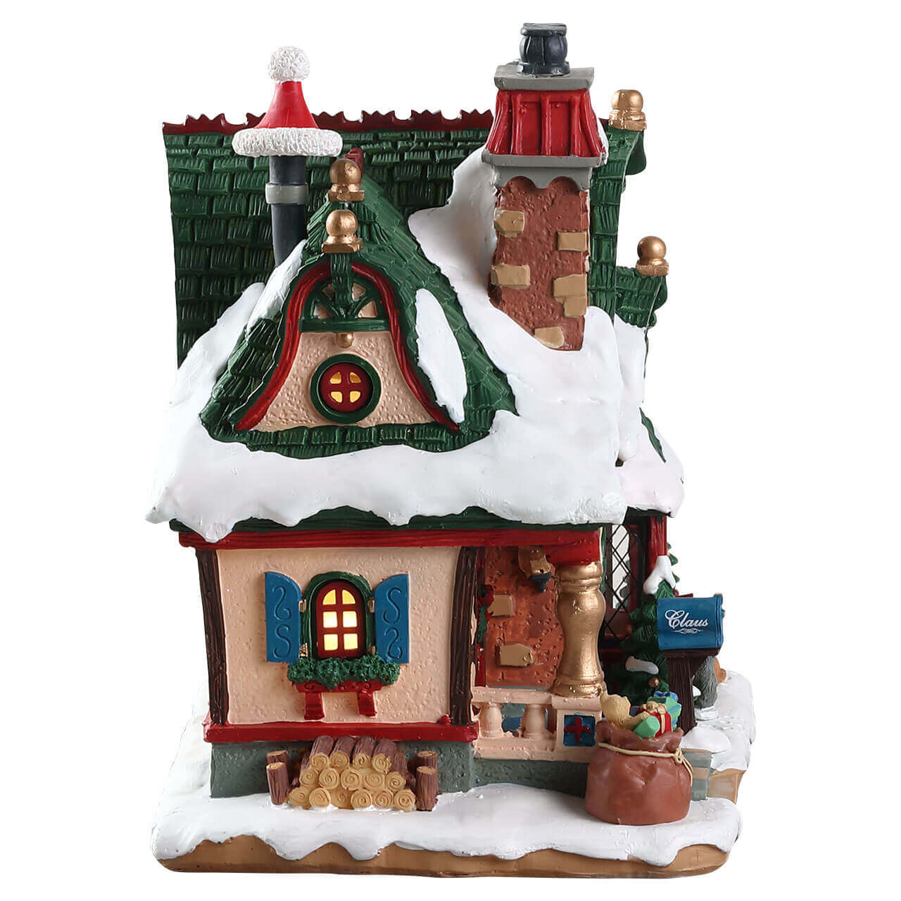 lemax-the-claus-cottage-chalet-du-p-re-no-l-lumineux image 3