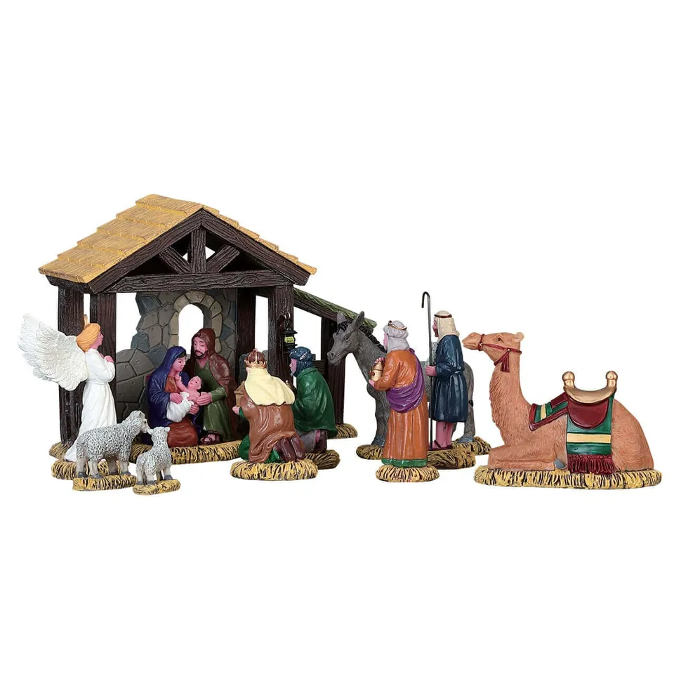 lemax-first-christmas-set-of-11-coffret-11-figurines-miniatures-no-l image 1