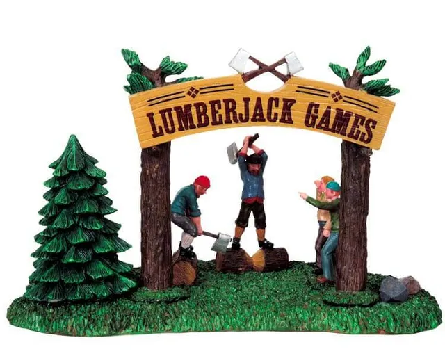 lemax-lumberjack-games-figurine-miniature-jeux-de-b-cherons image 1