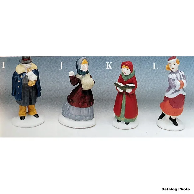 lemax-waving-girl-figurine-miniature-fille image 1