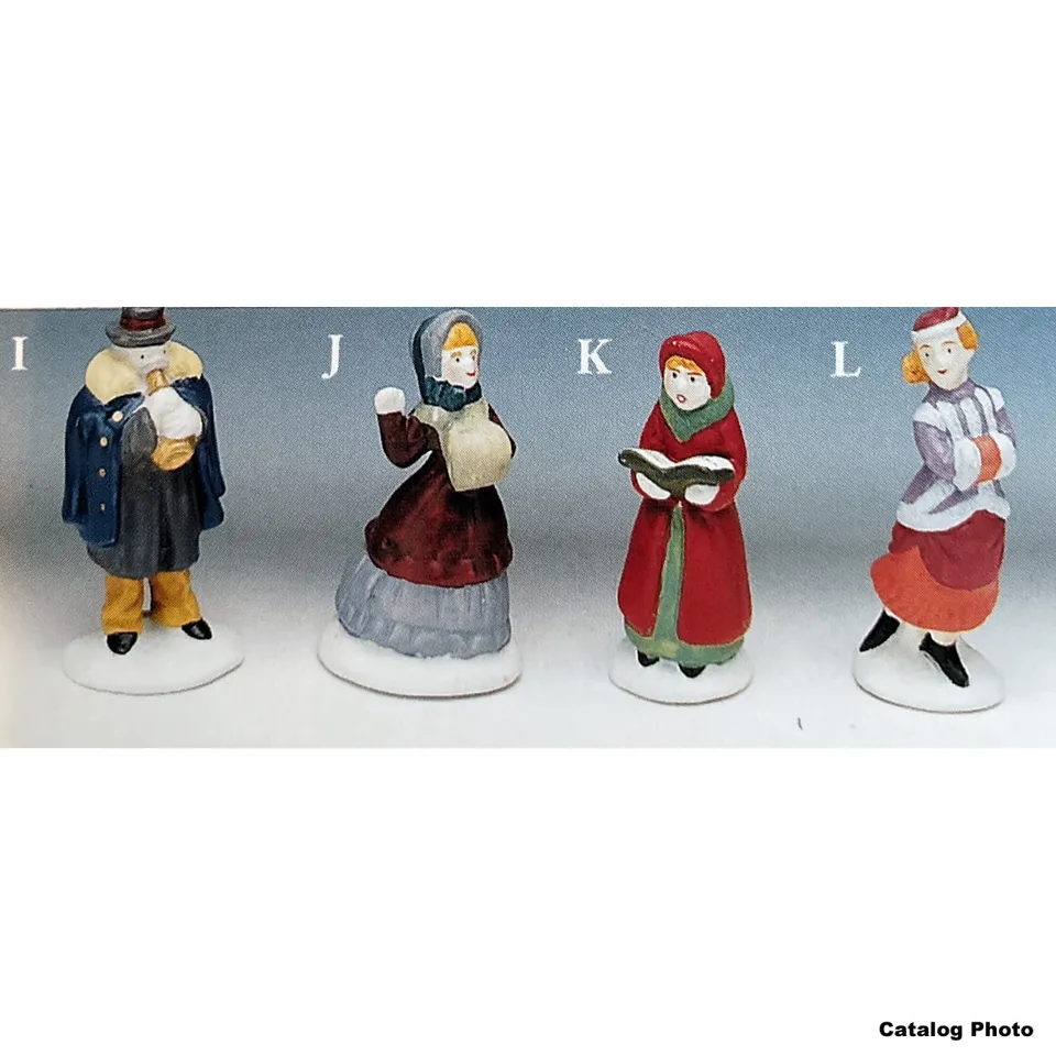 lemax-waving-girl-figurine-miniature-fille image 1