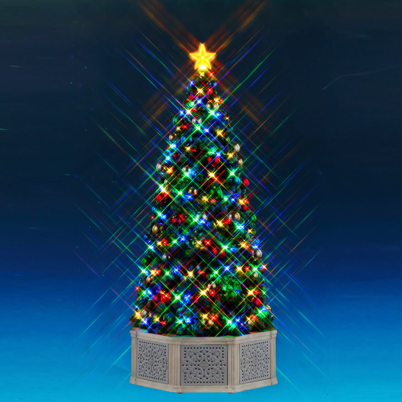 lemax-musical-tree-sapin-de-no-l-miniature-musical-bluetooth-lumineux-led image 1