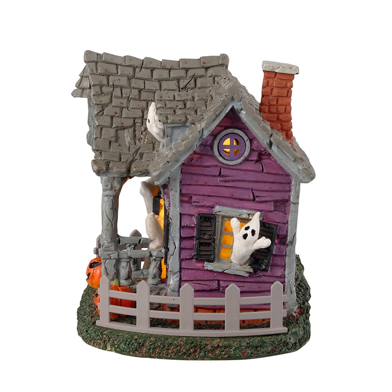 lemax-ghost-cottage-maison-hant-e-miniature-lumineuse-spooky-town image 3