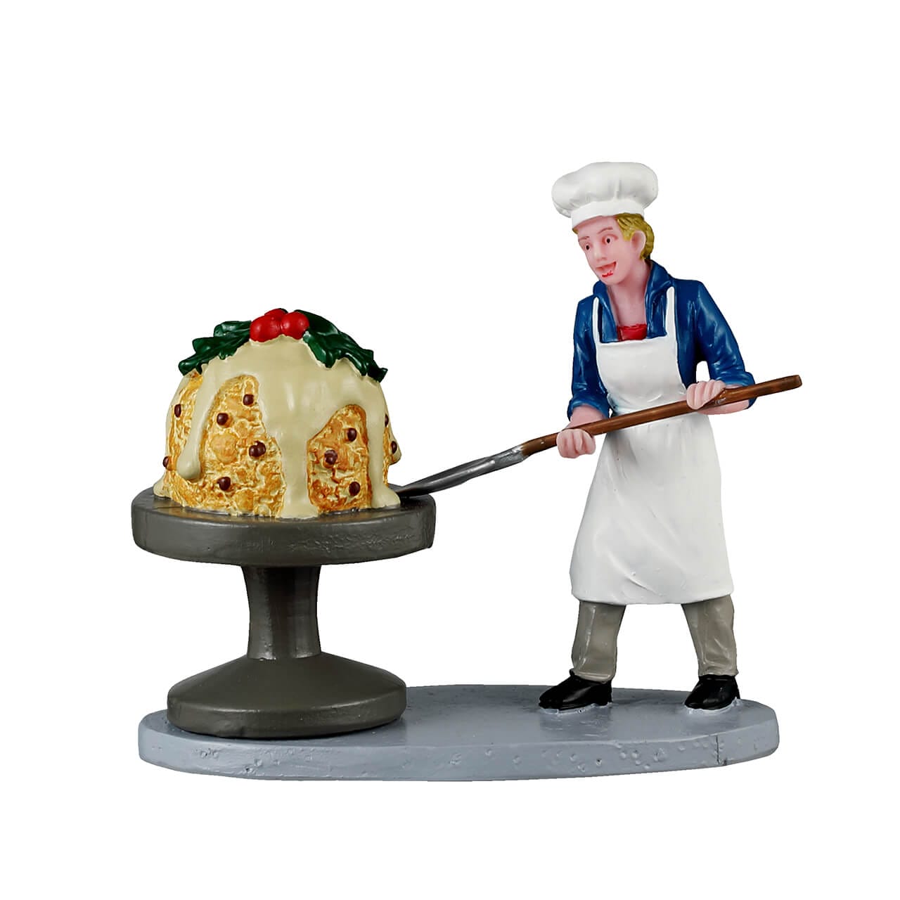 lemax-biggest-christmas-pudding-figurine-caddington-no-l image 1