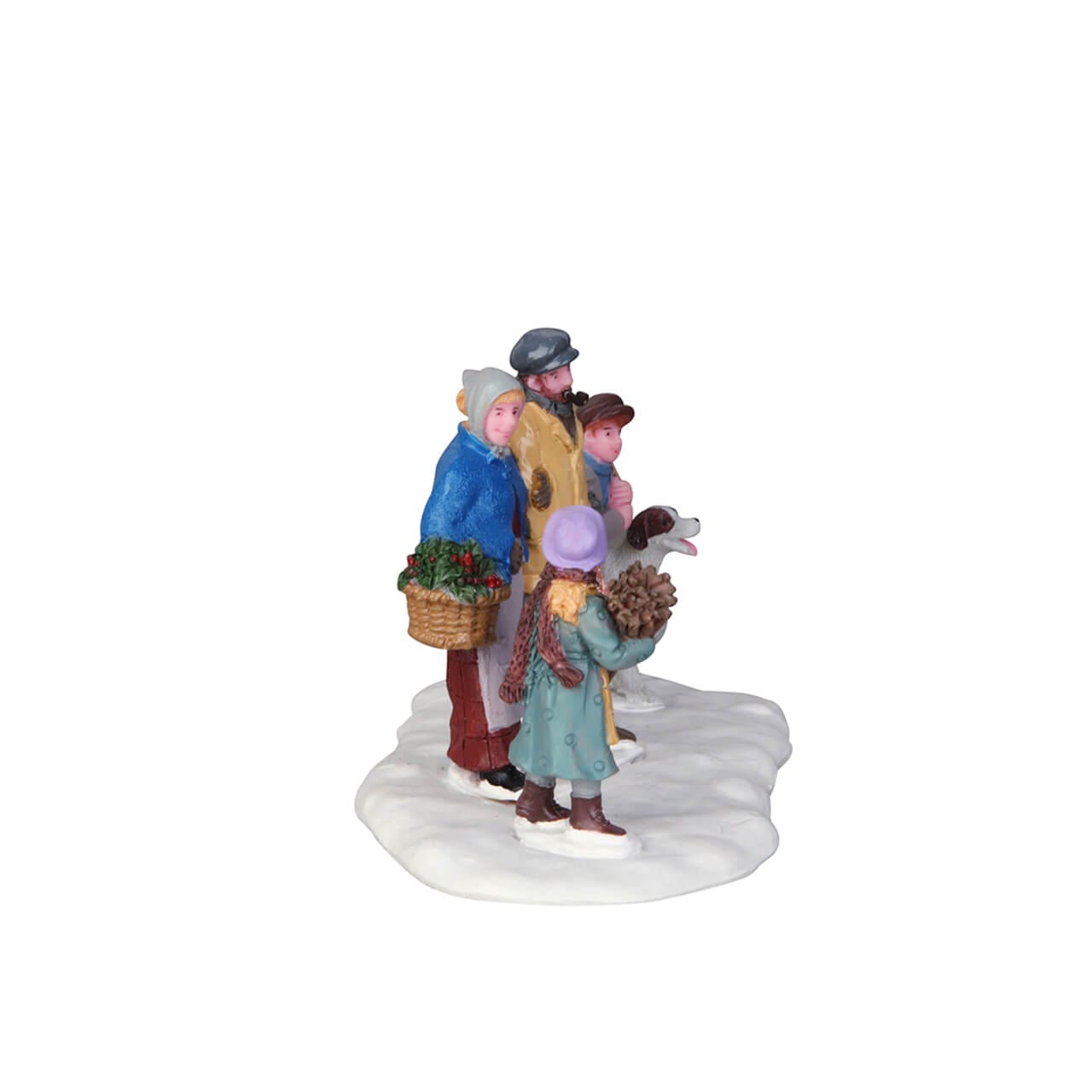 lemax-rural-victorian-family-famille-victorienne-miniature-village-no-l image 3