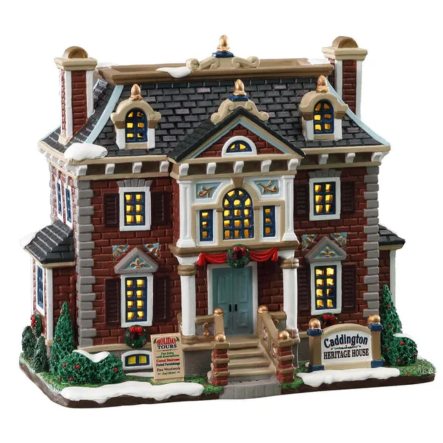 lemax-heritage-house-caddington-maison-miniature-illumin-e image 1