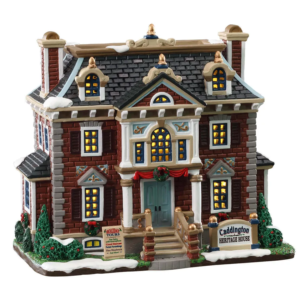 lemax-heritage-house-caddington-maison-miniature-illumin-e image 1