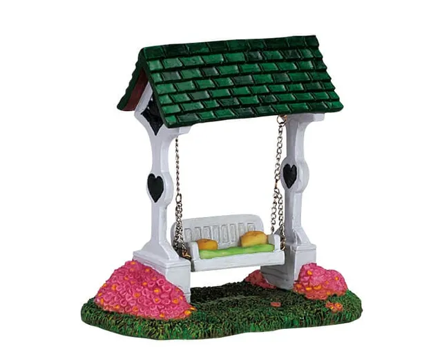 lemax-garden-swing-balan-oire-miniature-de-jardin image 1