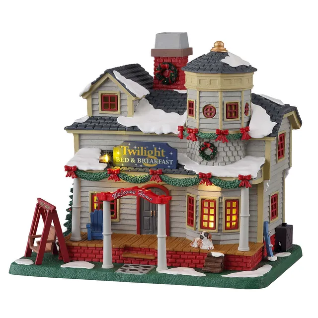 lemax-twilight-bed-breakfast-maison-miniature-caddington image 1