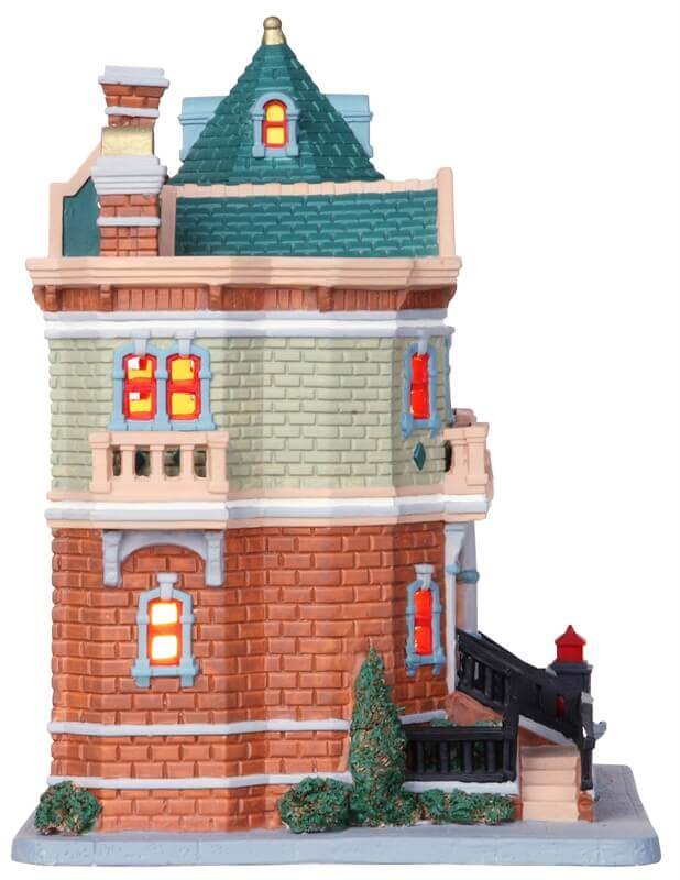 lemax-paddy-s-brownstone-maison-miniature-de-collection image 3