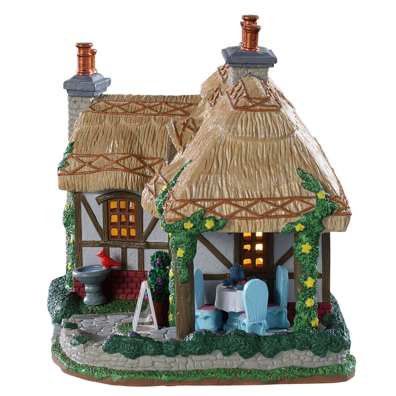 lemax-honeysuckle-cottage-cottage-miniature-lumineux-caddington image 3