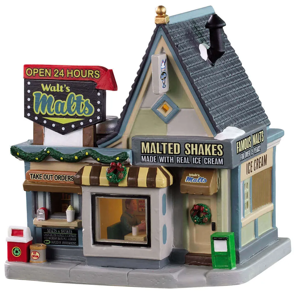 lemax-walt-s-malts-b-timent-miniature-de-collection image 1