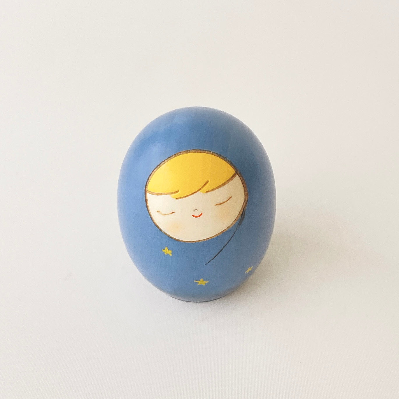 usaburo-kokeshi-yurakoro-heso-no-o-ire-blue-star-porte-cordon-ombilical-58x58x70 image 4