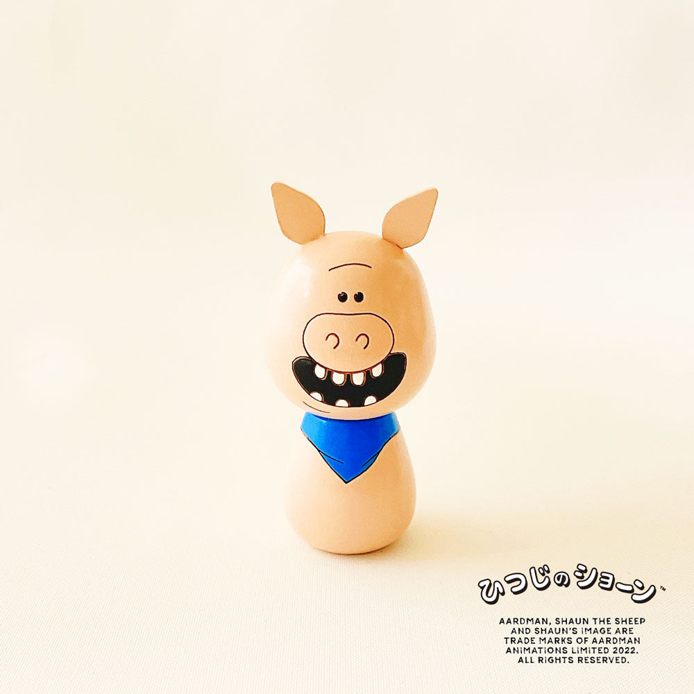 usaburo-kokeshi-shaun-the-sheep-naughty-pigs-b-kokeshi-cochon-6-5-cm image 3