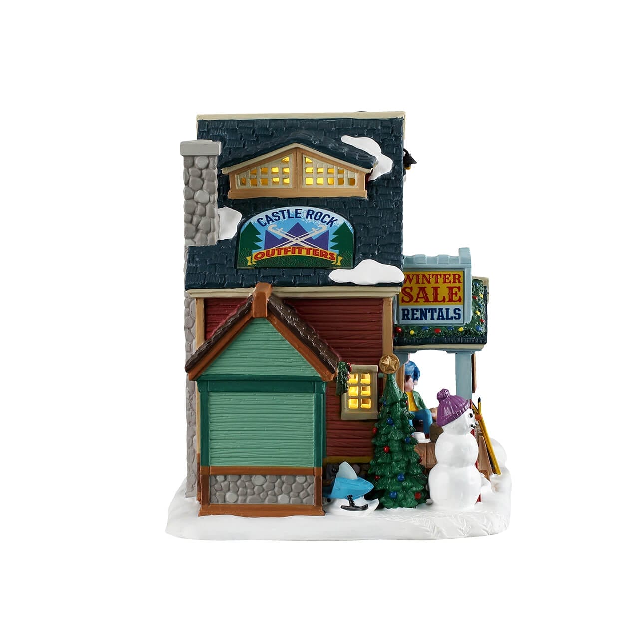 lemax-castle-rock-ski-outfitters-boutique-de-ski-miniature-vail-village image 2