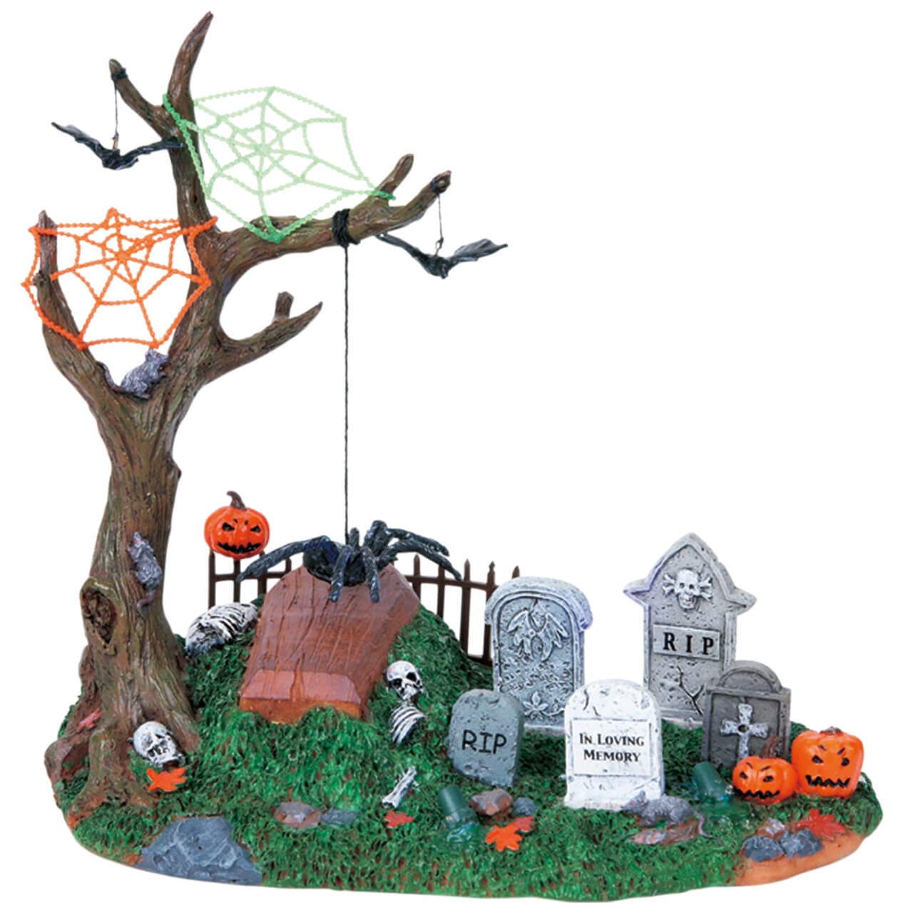 lemax-big-tarantula-araign-e-anim-e-spooky-town image 1